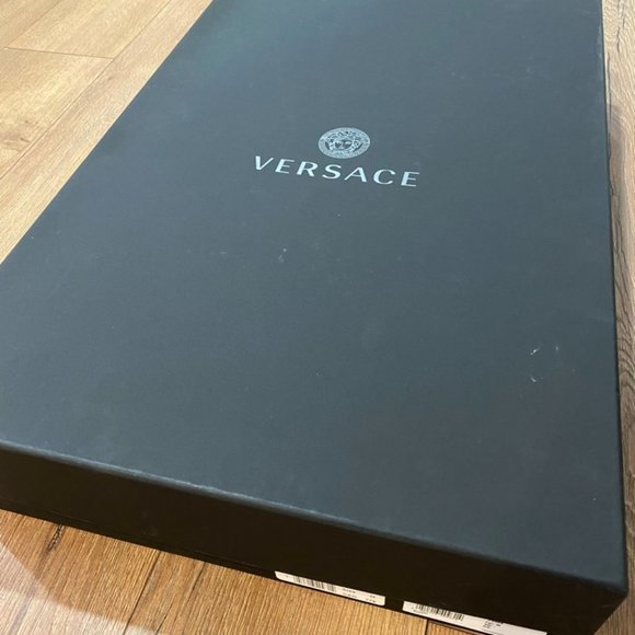 Authentic VERSACE I ♡ BAROQUE BATHROBE - Unisex Pink Size M - Picture 9 of 9